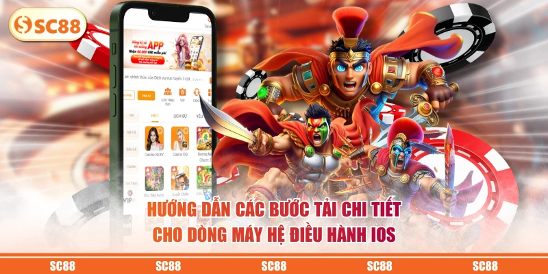 Tải App SC88 Một Chạm Mở Ra Thiên Đường Giải Trí Đẳng Cấp 3 Hướng dẫn các bước tải chi tiết cho dòng máy hệ điều hành iOS